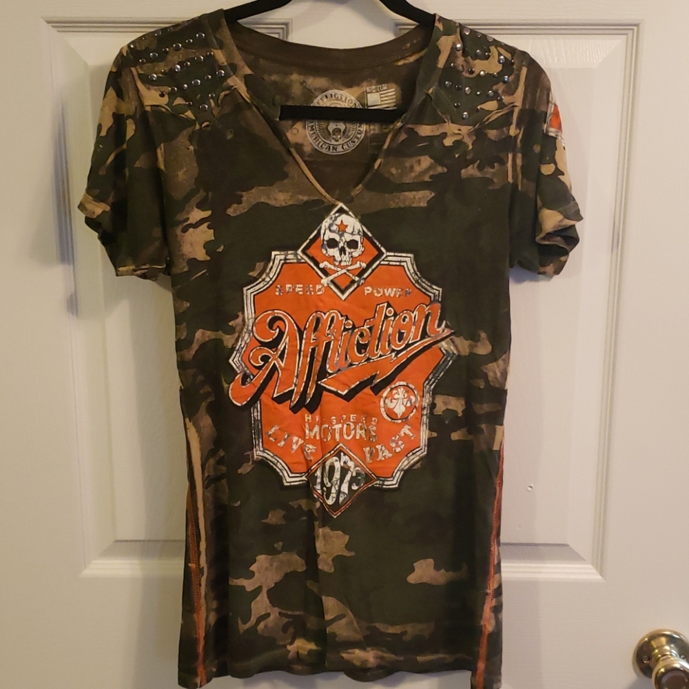 AFFLICTION Camo Tee